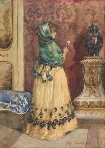 ミニチュア、約。 1863-1925。 作： Attilio Simonetti
