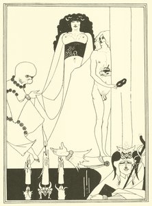 ヘロディアス（リトグラフ 作： Aubrey (after) Beardsley