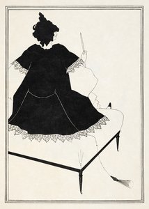 オスカー・ワイルドによる「サロメ」のイラスト 作： Aubrey (after) Beardsley