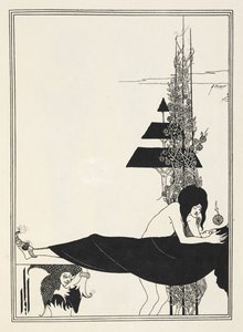 オスカー・ワイルドによる「サロメ」のイラスト 作： Aubrey (after) Beardsley