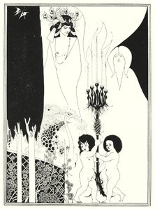 ヘロデの目（エングレービング 作： Aubrey (after) Beardsley