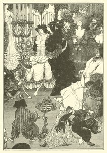 The Toilet of Helen（リトグラフ 作： Aubrey (after) Beardsley