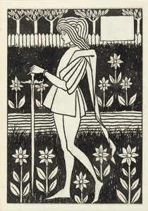 ページ、1890年代 作： Aubrey Beardsley