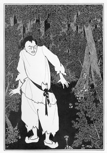 森のアリ・ババ、1897 作： Aubrey Beardsley