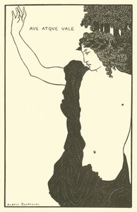 あられと別れ 作： Aubrey Beardsley