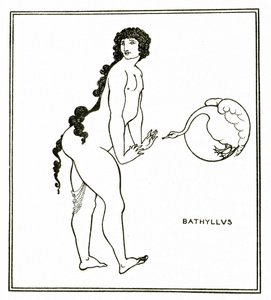 バティルス、1894年頃 作： Aubrey Beardsley
