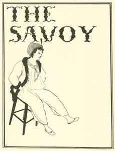 表紙デザイン、サボイ 作： Aubrey Beardsley