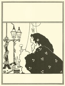 表紙デザイン、イエローブック 作： Aubrey Beardsley
