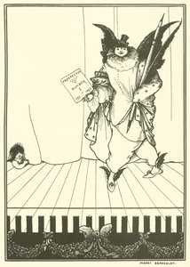 サボイの目論見書のデザイン 作： Aubrey Beardsley