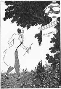 アルカディオ自我のエト、「サボイ」、1896年からのイラスト 作： Aubrey Beardsley