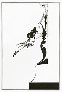 「罪の家」の表紙、1897 作： Aubrey Beardsley