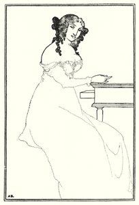 口絵 作： Aubrey Beardsley
