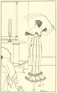 フロンティピース、アールラベンダーの素晴らしい使命の完全かつ真実の説明 作： Aubrey Beardsley