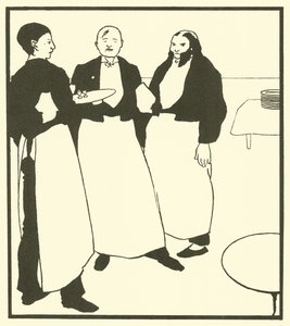 カフェボーイズ 作： Aubrey Beardsley