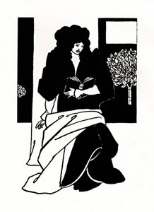 Morte DArthur、1893-1894、1923からのイラスト 作： Aubrey Beardsley