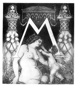 ヴォルポーネの頭文字「M」、1898