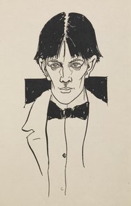 50枚の絵からなる肖像画 作： Aubrey Beardsley