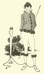 自画像 作： Aubrey Beardsley