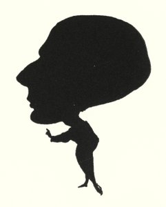 オーブリービアズリーのシルエット 作： Aubrey Beardsley