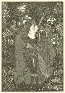 アッベ 作： Aubrey Beardsley
