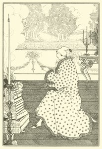 男爵の祈り 作： Aubrey Beardsley
