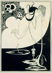 クライマックス、オスカー・ワイルド作「サロメ」の挿絵 作： Aubrey Beardsley