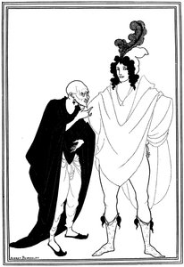 ヘラルドの審査 作： Aubrey Beardsley