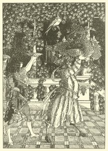 フルーツベアラー 作： Aubrey Beardsley