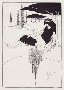 ユダの接吻、1893年。 作： Aubrey Beardsley