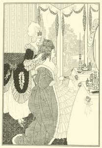 トイレ 作： Aubrey Beardsley