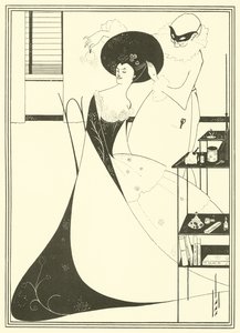 サロメのトイレ 作： Aubrey Beardsley