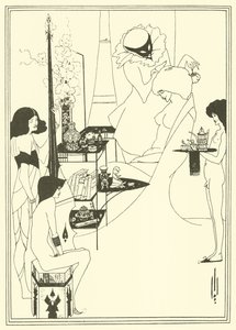 サロメのトイレ 作： Aubrey Beardsley
