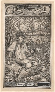 枯れた春 作： Aubrey Beardsley
