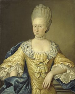 Adriana Johanna van Heusden、Johan Arnold Zoutman の妻 作： August Christian Hauck