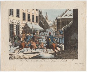 5つのコサックがマリエンヴェルダーに入りました 作： August Friedrich Andreas Campe