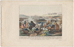 1812年7月25日、ヴィチェプスク近くのオストロフノ会議 作： August Friedrich Andreas Campe
