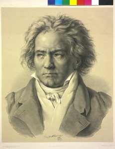 ルートヴィヒ・ヴァン・ベートーヴェン 作： August Karl Friedrich von (after) Kloeber