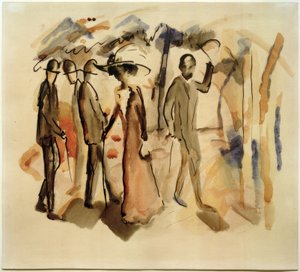 出会い 作： August Macke