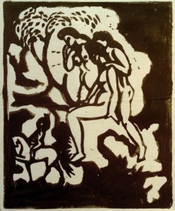 挨拶 作： August Macke