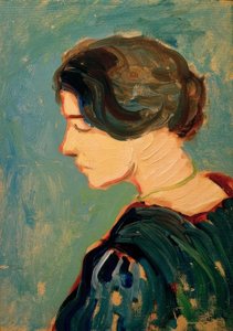 エリザベス・マッケ、研究責任者 作： August Macke