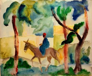 ロバライダー 作： August Macke