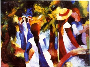  作： August Macke