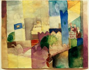 ケルアンIII 作： August Macke