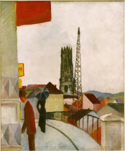 スイスのフライブルク大聖堂 作： August Macke