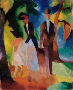  作： August Macke