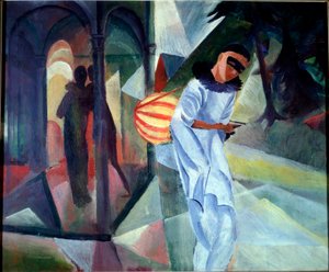 ピエロ 作： August Macke