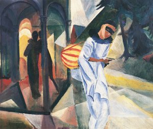 ピエロ 作： August Macke