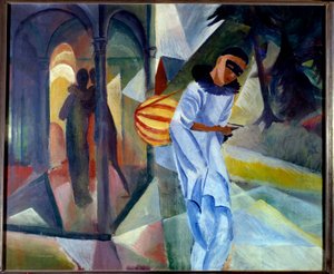 ピエロアウグスト・マッケ（1887-1914）による絵画