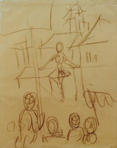 市販のアクロバット 作： August Macke