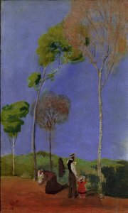 ベビーカー 作： August Macke